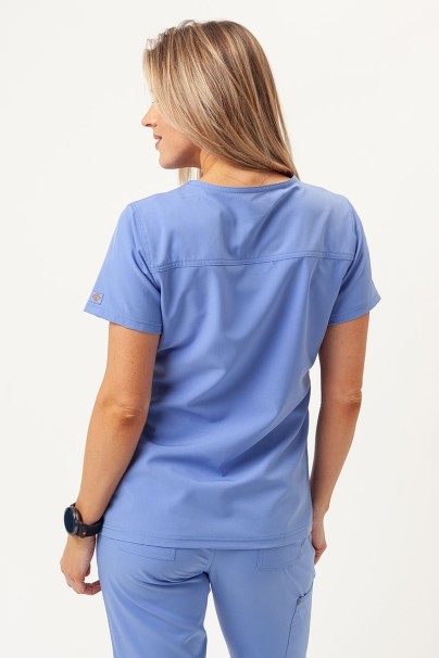 Women's Dickies EDS NXT V-neck scrub top ceil blue-2