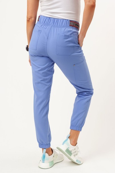 Women's Dickies EDS NXT Mid Rise scrub jogger trousers ceil blue-3