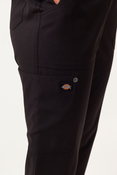 Women's Dickies EDS NXT Mid Rise scrub jogger trousers black-5