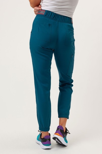 Women's Dickies EDS NXT scrubs set (V-neck top, Jogger trousers) caribbean blue-9