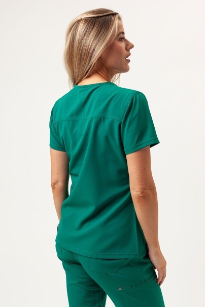 Women's Dickies EDS NXT scrubs set (V-neck top, Jogger trousers) hunter green-3