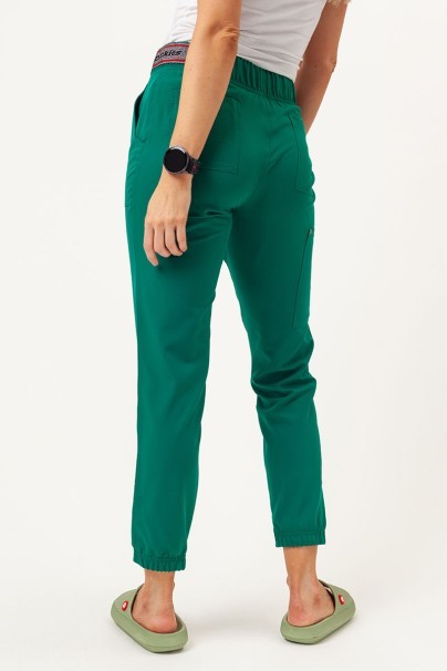 Women's Dickies EDS NXT scrubs set (V-neck top, Jogger trousers) hunter green-8