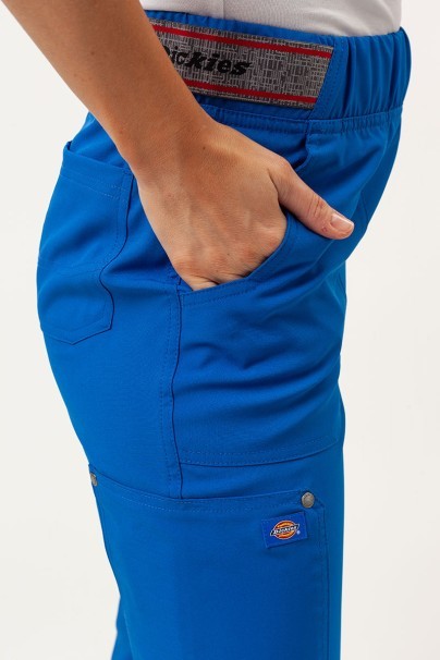 Women's Dickies EDS NXT Mid Rise scrub jogger trousers royal blue-5