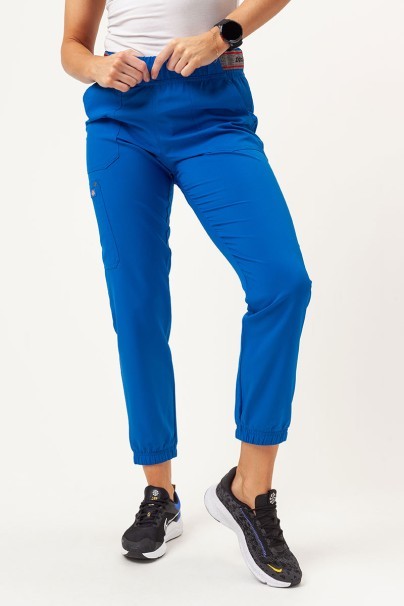 Women's Dickies EDS NXT scrubs set (V-neck top, Jogger trousers) royal blue-7