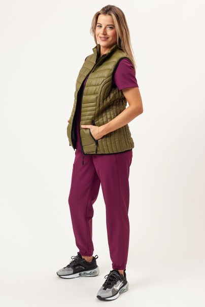 Women's padded vest Malfini Everest avocado-2