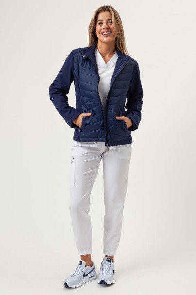 Women's hybrid jacket Malfini Cross navy-2