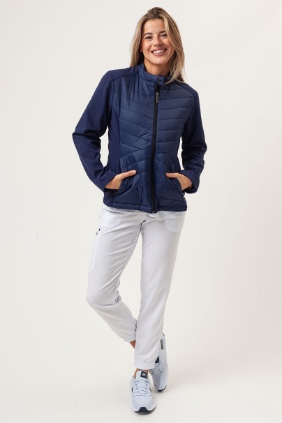 Women's hybrid jacket Malfini Cross navy-2