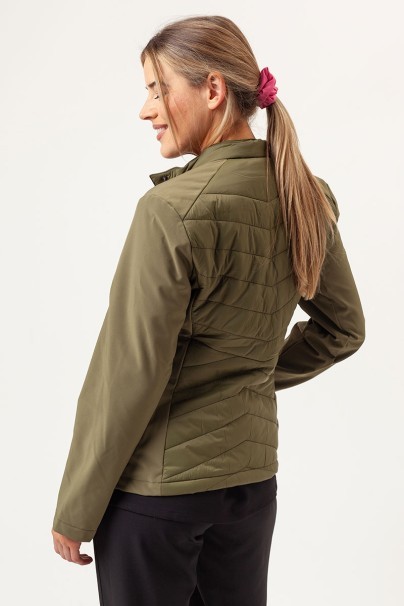 Women's hybrid jacket Malfini Cross avocado-4