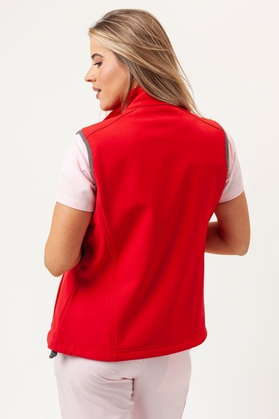 Women's softshell vest Malfini Vision red-7