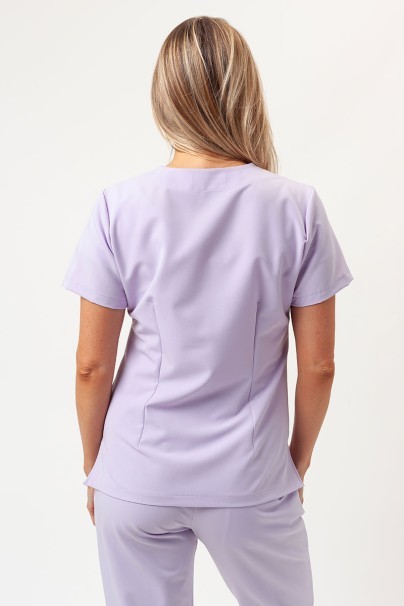 Women's Sunrise Uniforms Premium Aura scrub top lavender-2