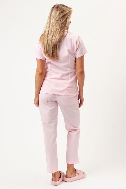 Women's Sunrise Uniforms Premium Aura scrub top blush pink-5