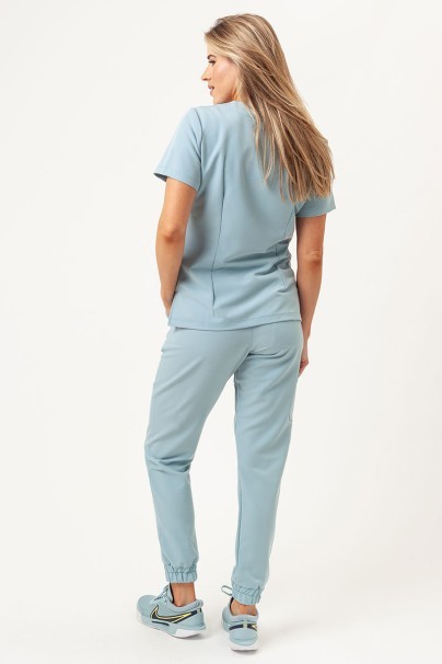 Women's Sunrise Uniforms Premium Vibe scrub jogger trousers aqua-7