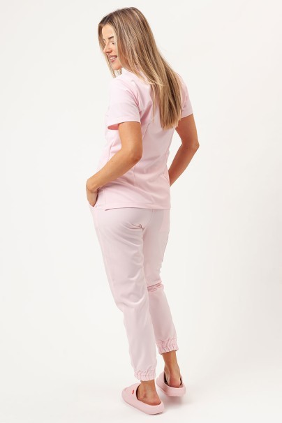 Women's Sunrise Uniforms Premium Vibe scrub jogger trousers blush pink-7