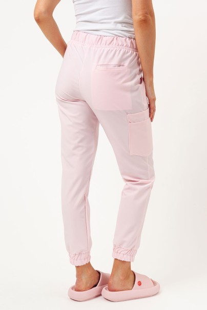 Women's Sunrise Uniforms Premium Vibe scrub jogger trousers blush pink-1