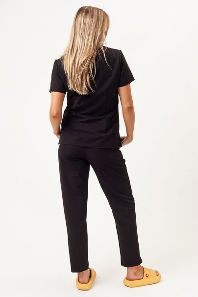 Women's Sunrise Uniforms Premium Pride scrub trousers black-6