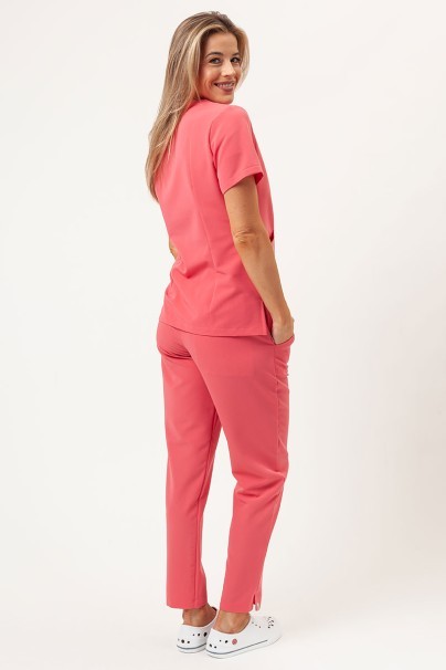 Women's Sunrise Uniforms Premium Pride scrub trousers coral-2