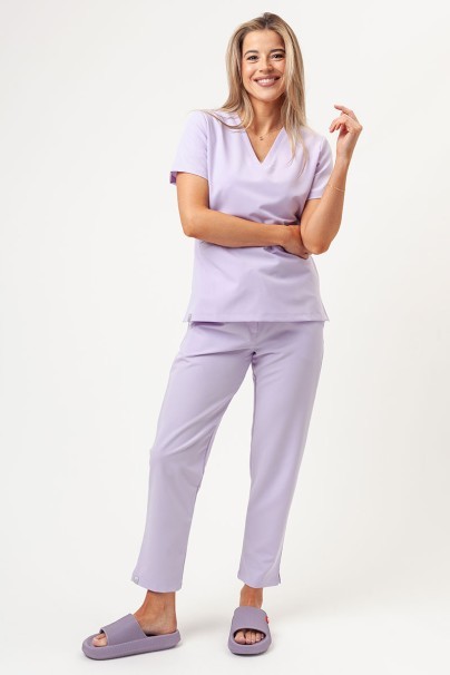 Women's Sunrise Uniforms Premium Pride scrub trousers lavender-5