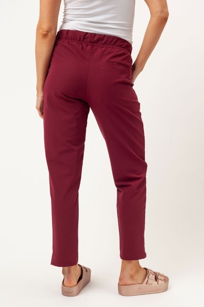 Women's Sunrise Uniforms Premium Pride scrub trousers plum-2