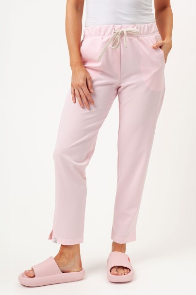 Women's Sunrise Uniforms Premium scrubs set (Aura top, Pride trousers) blush pink-6