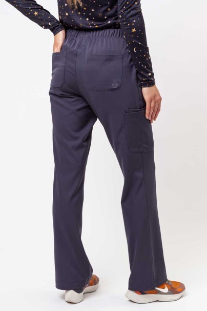 Women's Healing Hands Rebecca Flare scrub trousers pewter