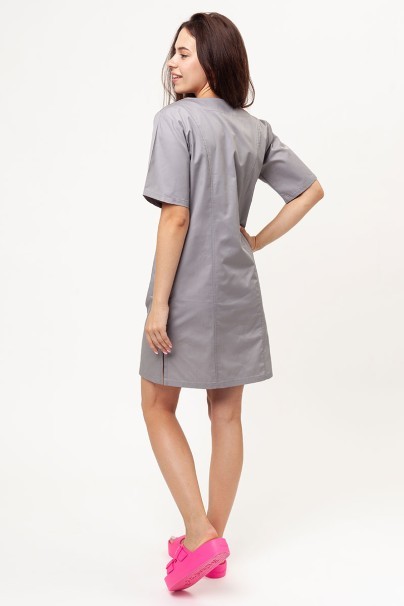 Women’s Sunrise Uniforms classic scrub dress pewter-2