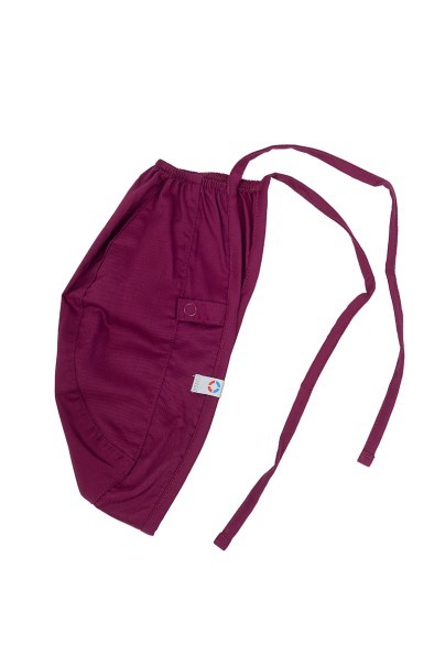 Cherokee Revolution Tech scrubs cap wine-2