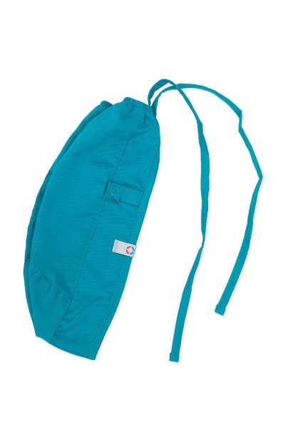 Cherokee Revolution Tech scrubs cap teal blue-2