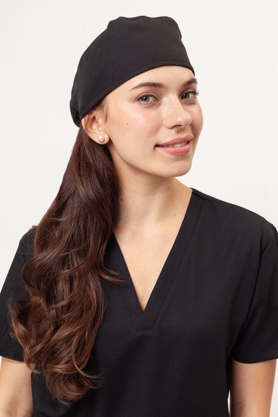 Velilla Microfiber scrubs cap black-5