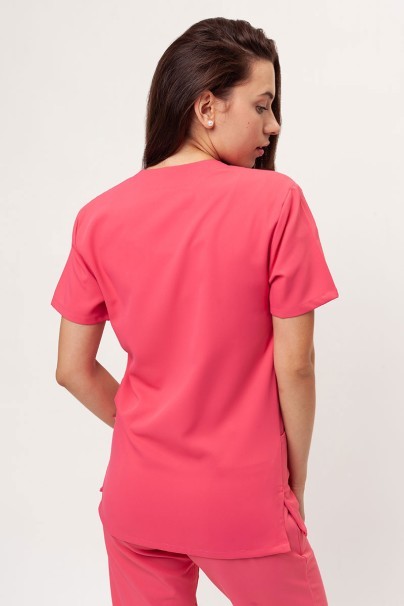 Women's Velilla Microfiber scrub top coral-2