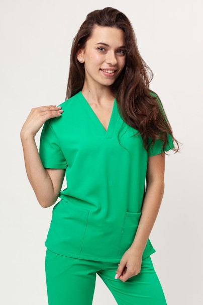 Women's Velilla Microfiber scrubs set green-2