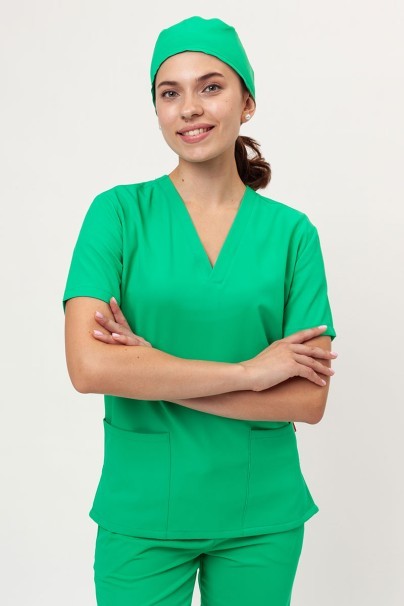 Velilla Microfiber scrubs cap green-6