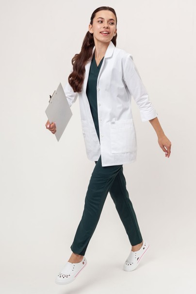 Women's Dickies Prof. Whites Consultation 3/4 lab coat-12