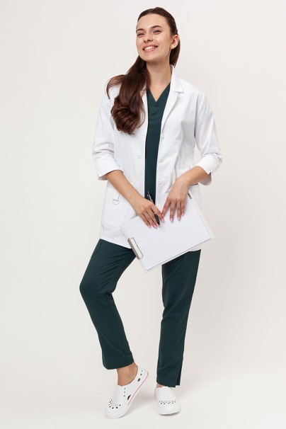 Women's Dickies Prof. Whites Consultation 3/4 lab coat-11