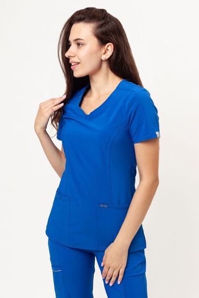 Women's Cherokee Infinity (Jogger trousers) scrubs set royal blue-3