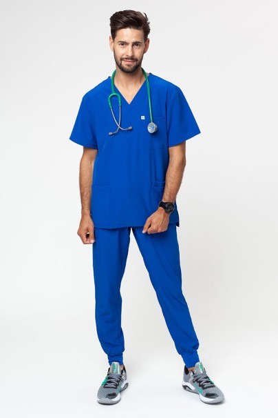 Men's Uniforms World 309TS™ Louis scrub top royal blue-6