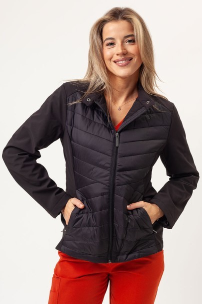 Women's hybrid jacket Malfini Cross black-2