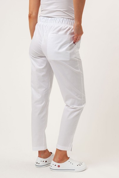 Women's Sunrise Uniforms Premium Pride scrub trousers white-2