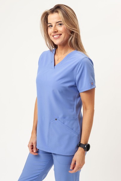 Women's Dickies EDS NXT scrubs set (V-neck top, Jogger trousers) ceil blue-2