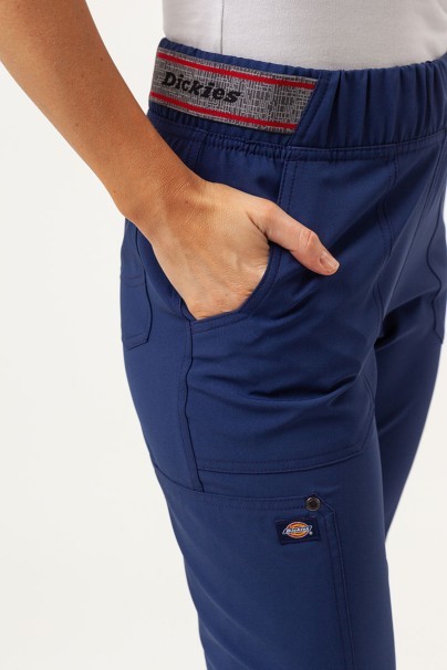 Women's Dickies EDS NXT Mid Rise scrub jogger trousers navy-2