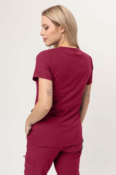 Women's Uniforms World 109PSX Shelly Jogger (Ava trousers) scrubs set burgundy-3