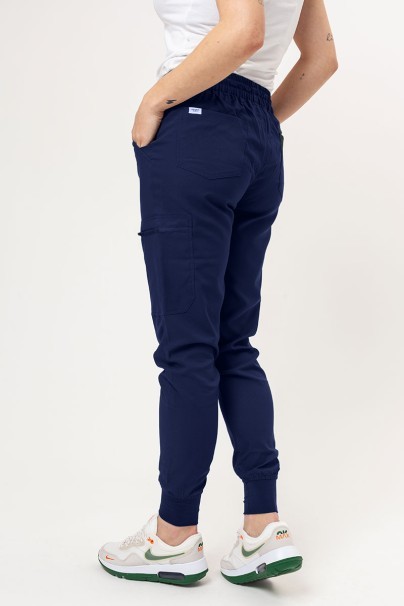 Women's Uniforms World 109PSX Shelly Jogger (Ava trousers) scrubs set true navy-8