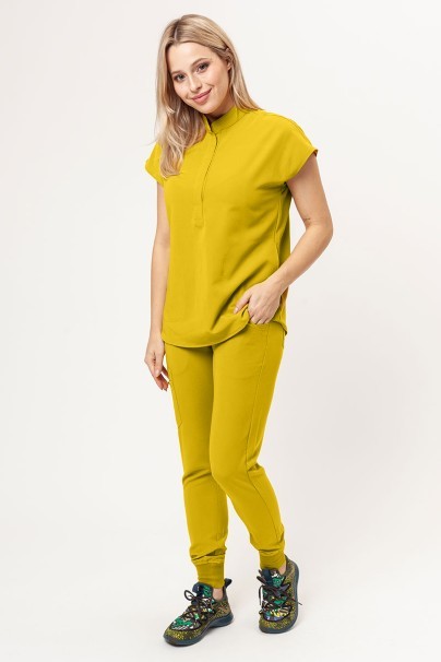 Women's Uniforms World 518GTK™ Avant scrub top mustard-8
