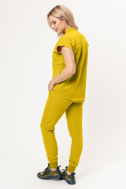 Women's Uniforms World 518GTK™ Avant scrub top mustard-9