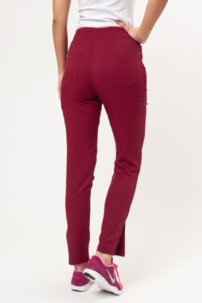 Women's Uniforms World 109PSX Yucca scrub trousers burgundy-2