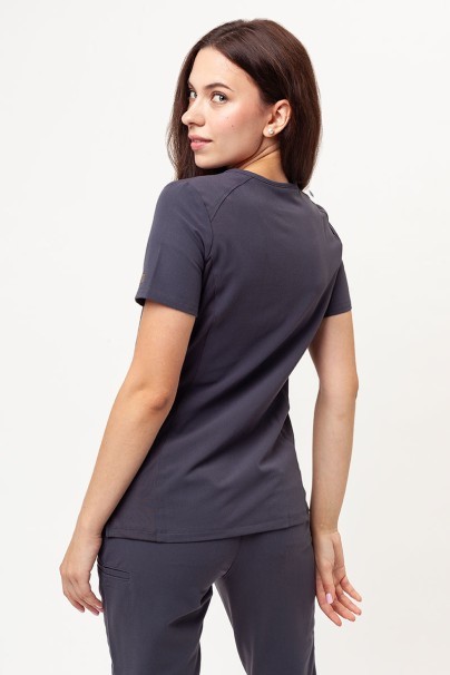 Women’s Maevn Matrix Pro Curved scrub top grey-2