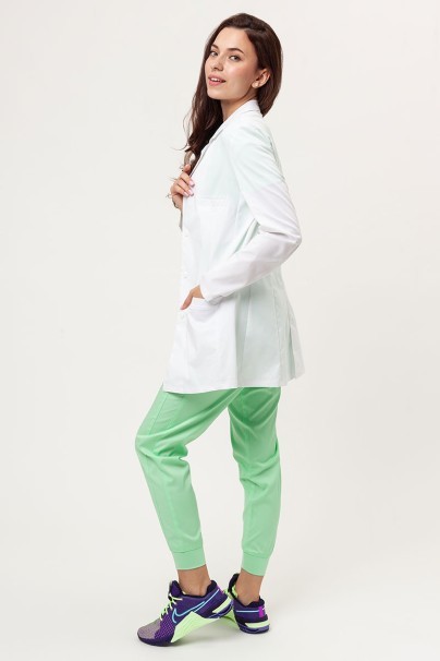 Women's Velilla Stretch short lab coat-1