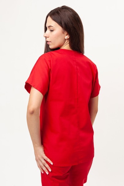 Women’s Cherokee Originals V-Neck scrub top red-2