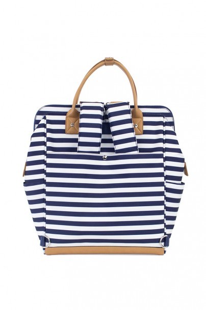 Maevn ReadyGo medical bag navy stripes-5