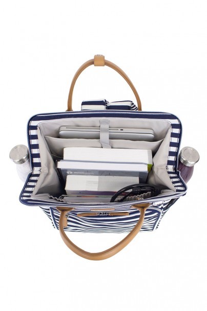 Maevn ReadyGo medical bag navy stripes-2