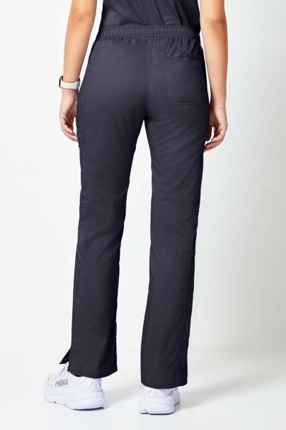 Women's Cherokee Revolution Flare Leg scrub trousers pewter